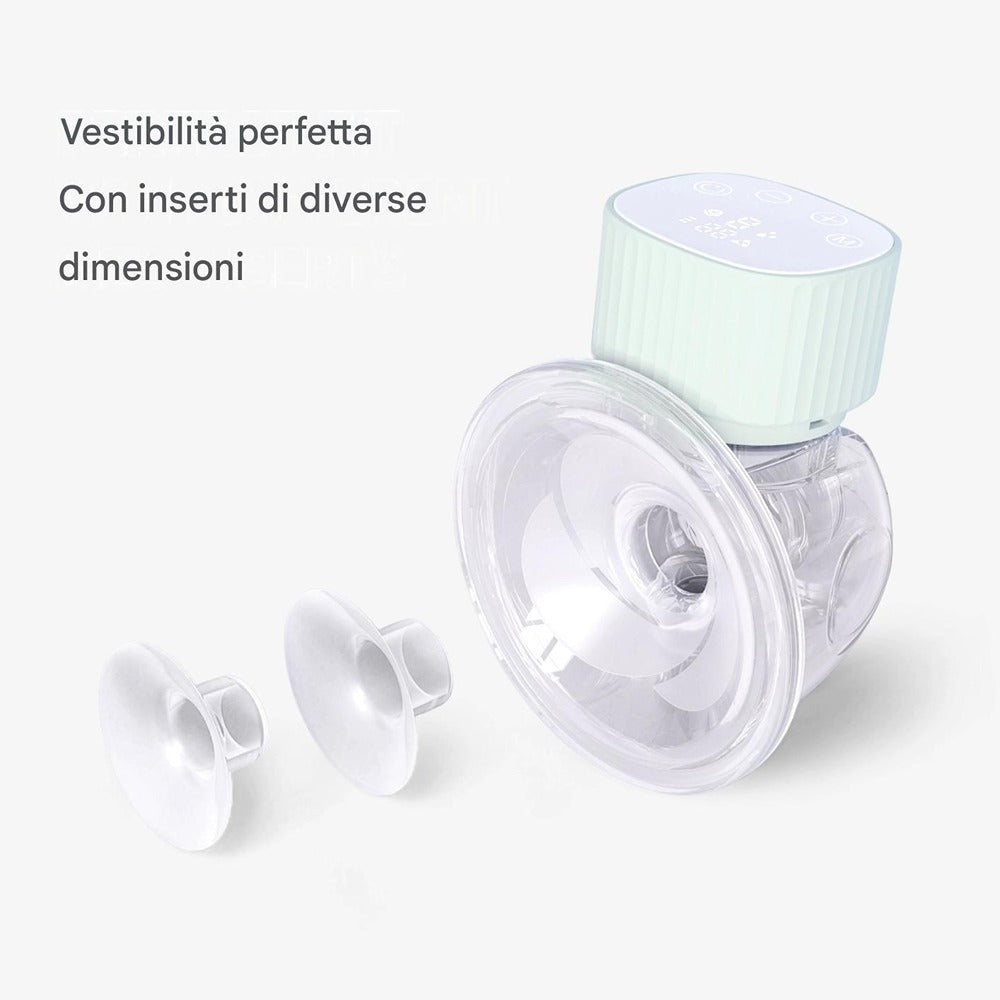 KikkaBoo Tiralatte Elettrico Indossabile Noa Mint