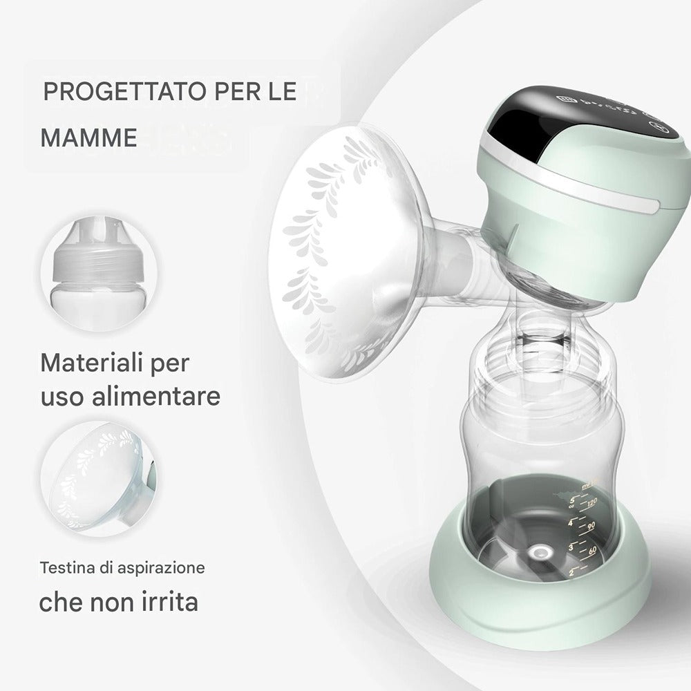 KikkaBoo Tiralatte Elettrico Integrato Leia Plus