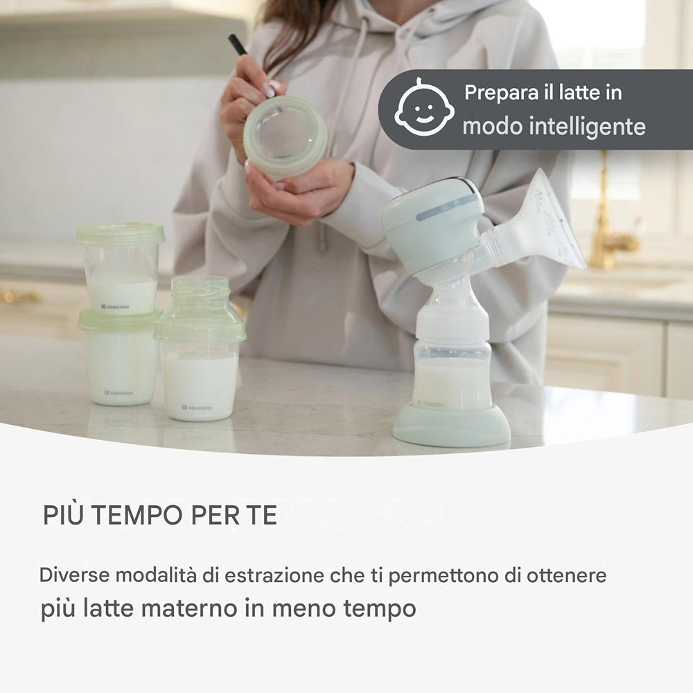 KikkaBoo Tiralatte Elettrico Integrato Leia Plus