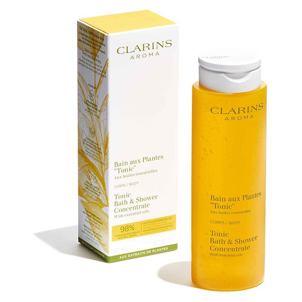 Clarins Tonic Bath & Shower Concentrate Gel Doccia Agli Oli Essenziali