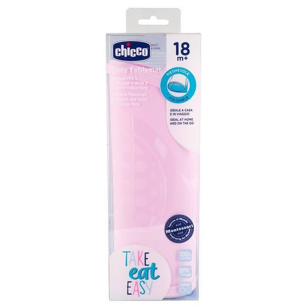 Chicco Tovaglietta In Silicone Rosa 18+ Mesi