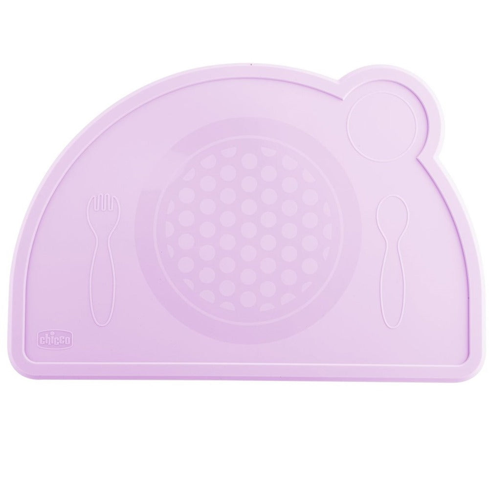 Chicco Tovaglietta In Silicone Rosa 18+ Mesi