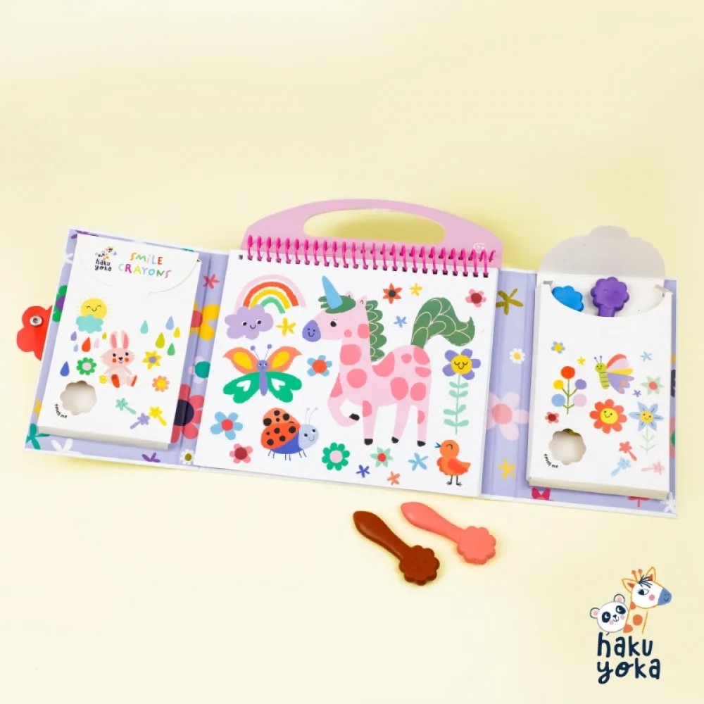 Haku Yoka My First Colouring Kit - Il Mio Primo Kit Da Colorare Unicorno