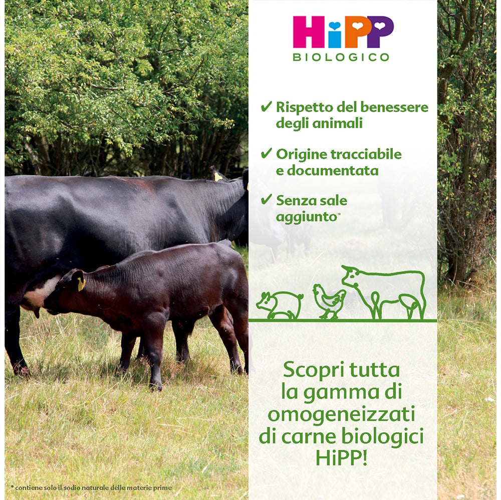 HiPP Omogeneizzato Vitello 2X80 gr