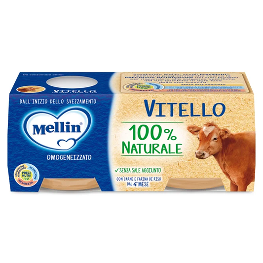 Mellin Omogeneizzato Vitello 2x80 gr