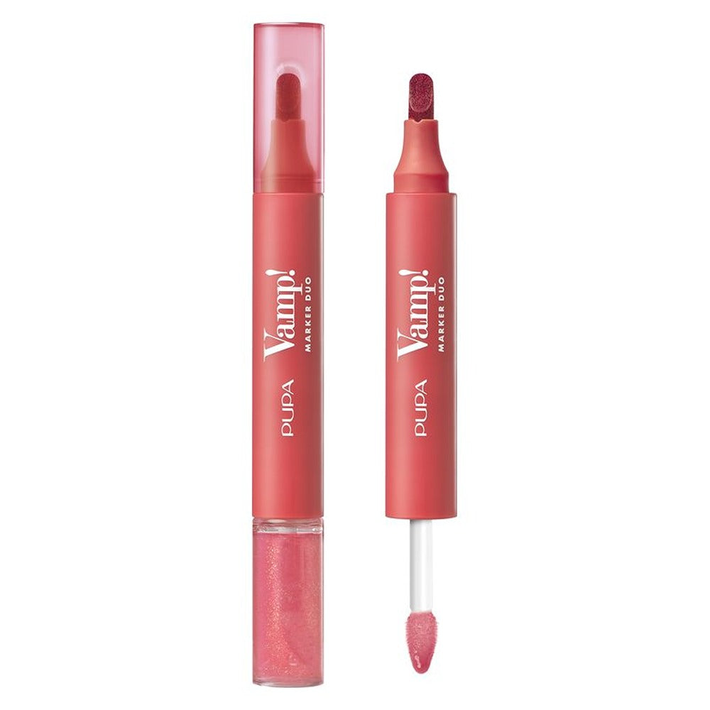 Pupa Vamp! Marker Duo - Lip Marker & Oil-Gloss