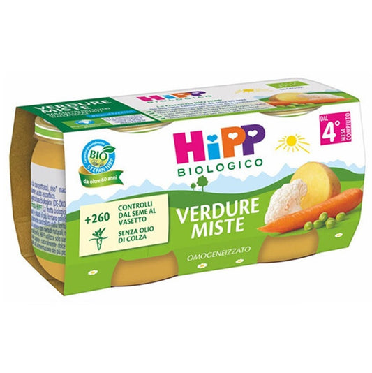 HiPP Omogeneizzato Verdure Miste 2x80 gr