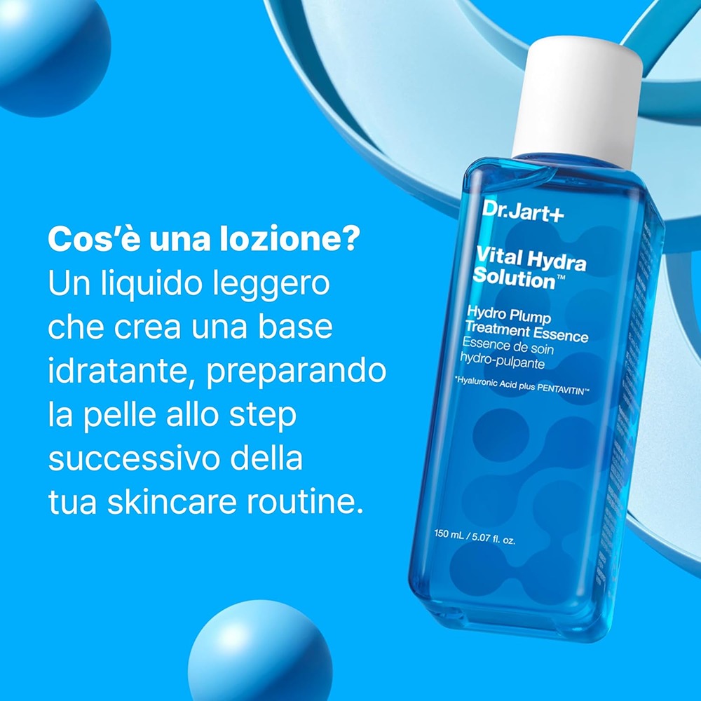 Dr.Jart+ Vital Hydra Solution Hydro Plump Treatement Essence - Lozione Rimpolpante