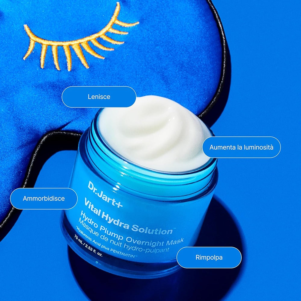 Dr.Jart+ Vital Hydra Solution Hydro Plump Overnight Mask - Maschera Notte Idratante E Rimpolpante
