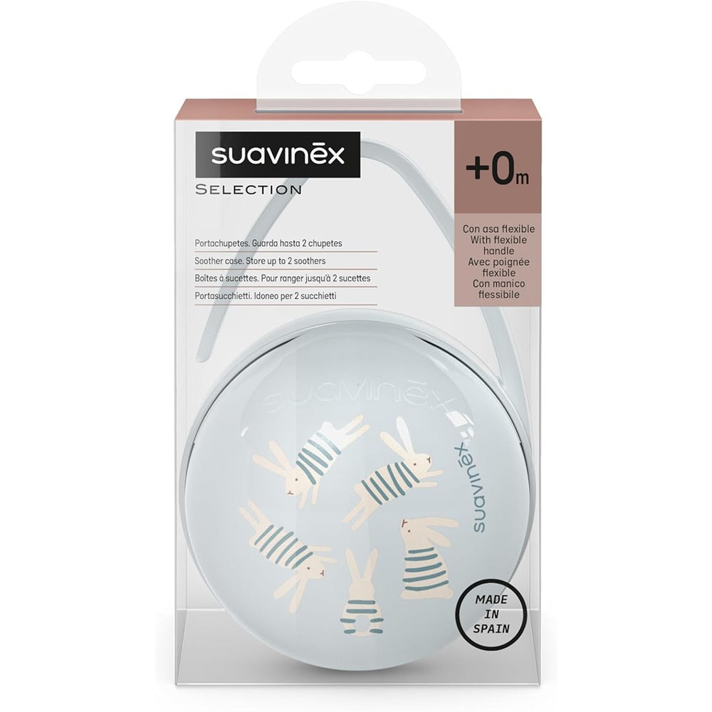 Suavinex Wonder Portasucchietto Duo Coniglio Azzuro
