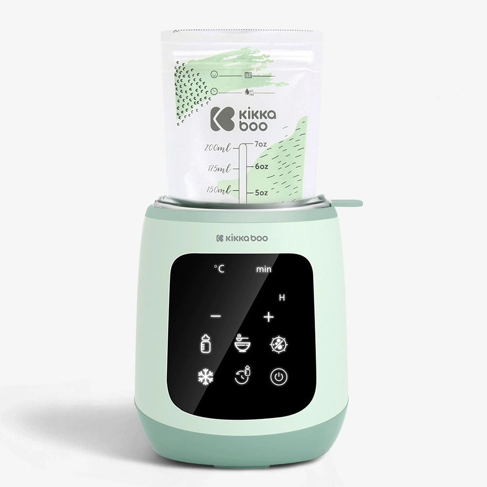 KikkaBoo Scaldabiberon E Sterilizzatore Digitale 4 In 1 Per Biberon E Pappe