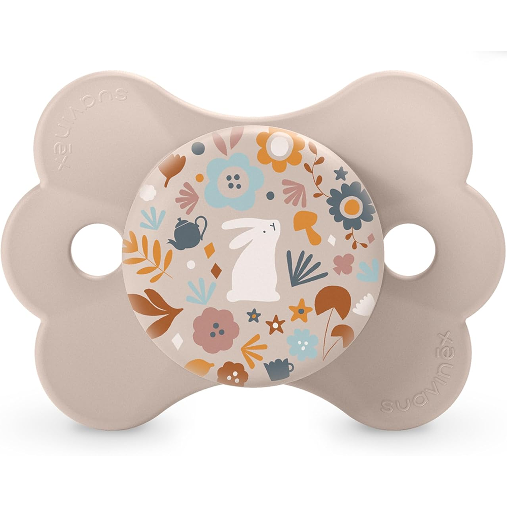 Suavinex Wonderland Butterfly Succhietto Tettarella Simmetrica In Silicone SX Pro Liberty Rosa 0-6 Mesi