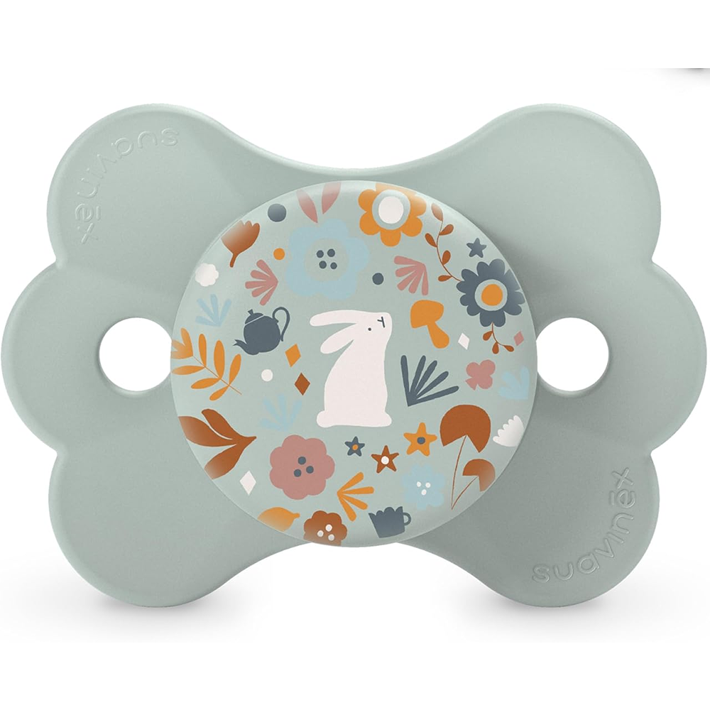 Suavinex Wonderland Butterfly Succhietto Tettarella Simmetrica In Silicone SX Pro Liberty Azzurro 6-18 Mesi