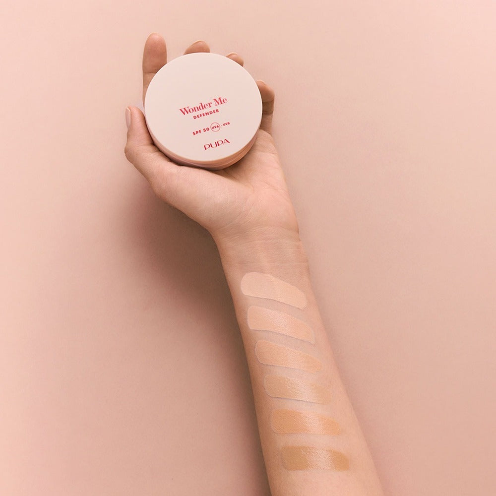 Pupa Wonder Me Defender Spf 50 - Fondotinta Effetto Balmy Alta protezione E Leggerezza