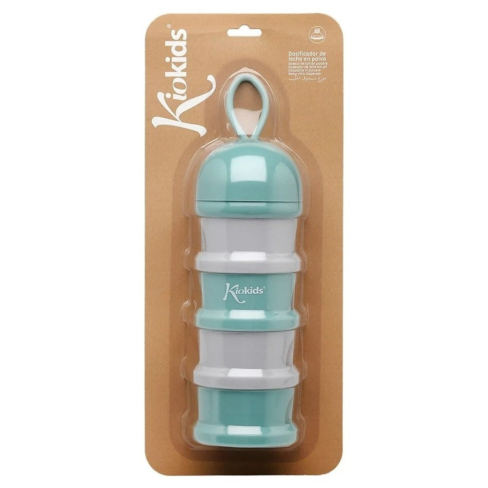 Kiokids Dosatore Latte in Polvere Salvia E Grigio
