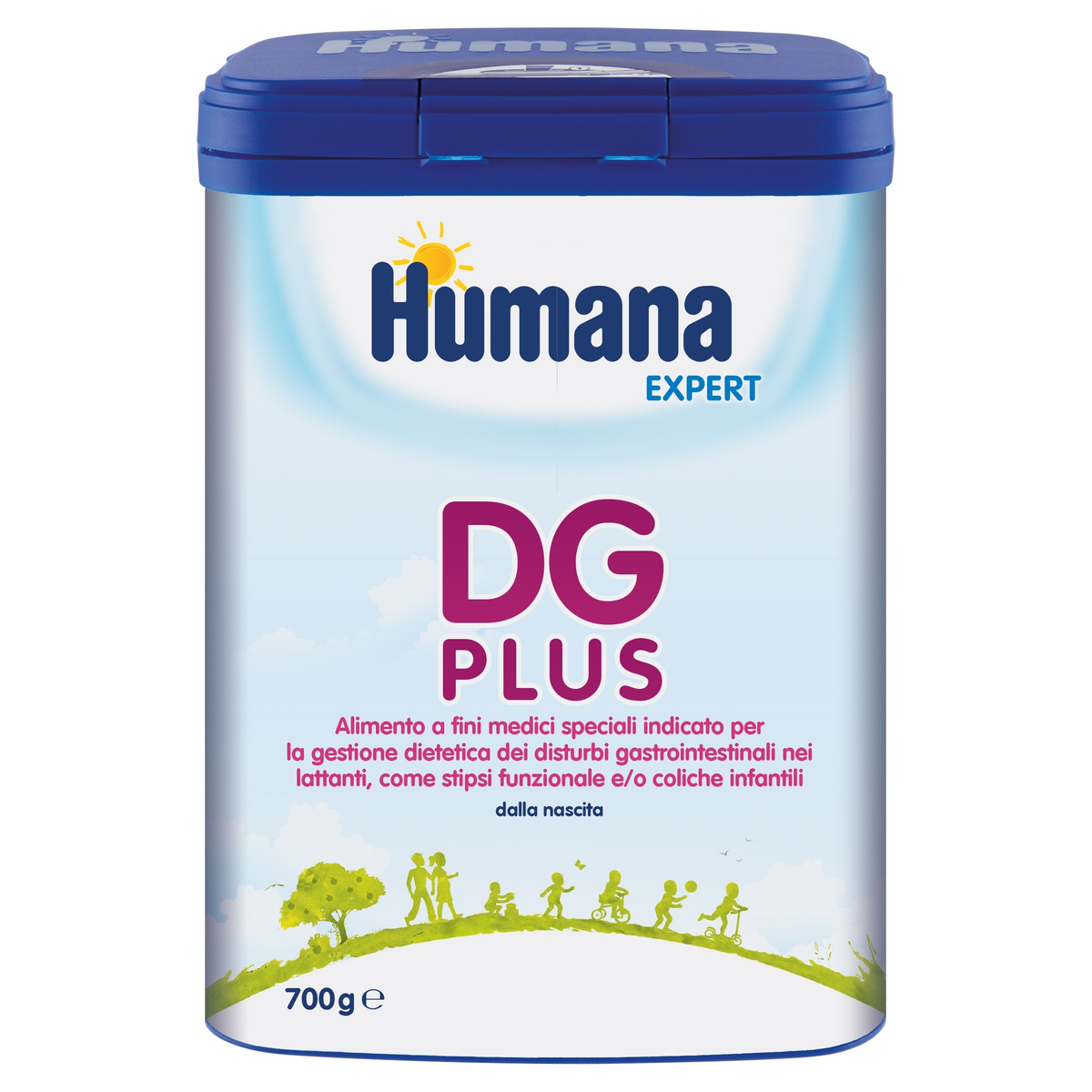 Humana DG Plus Expert Latte In Polvere Stipsi Coliche Lattanti 700 gr