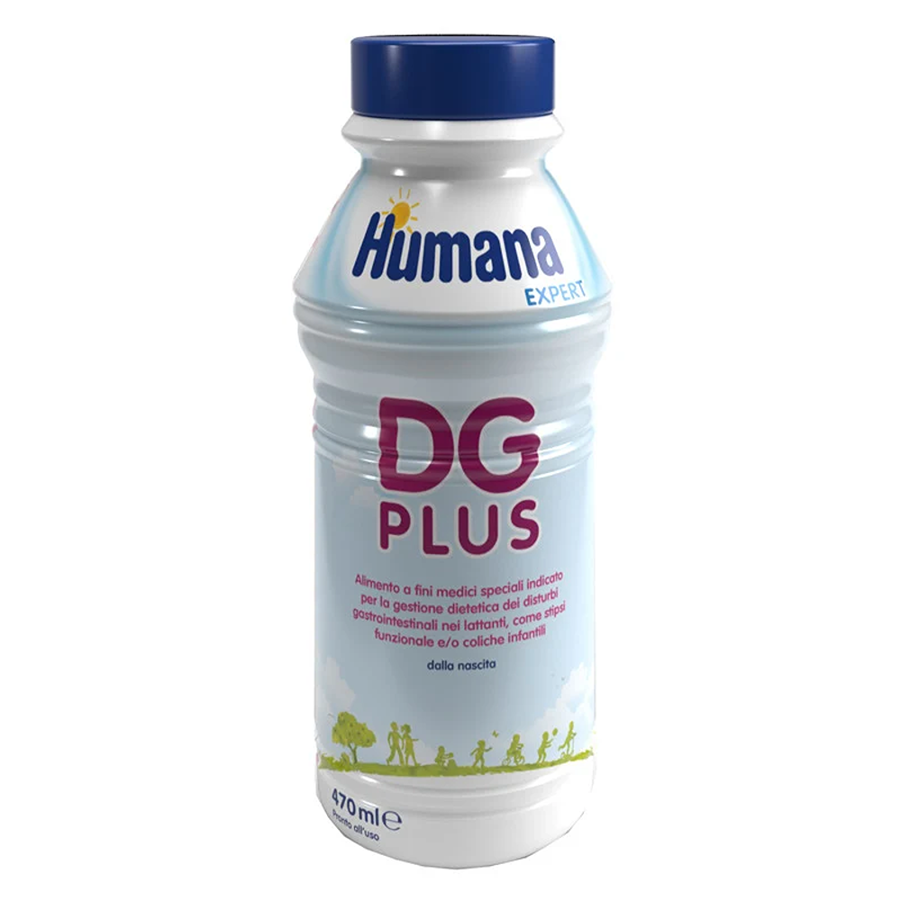 Humana DG Plus Expert Latte Liquido Stipsi Coliche Lattanti 470 ml