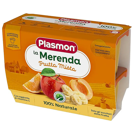 Plasmon Omogeneizzato Sapori di Natura Frutta Mista 4x100 gr