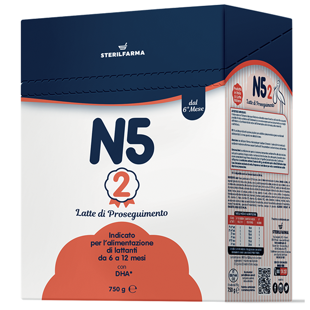 Sterilfarma N5 2 Latte In Polvere Di Proseguimento 750 gr