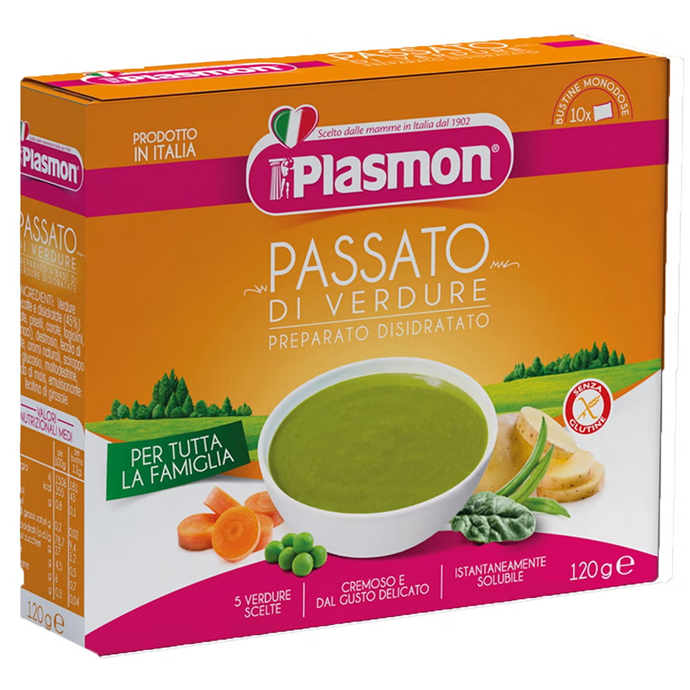 Plasmon Brodo Di Verdure Preparato Disidratato 10x8 gr