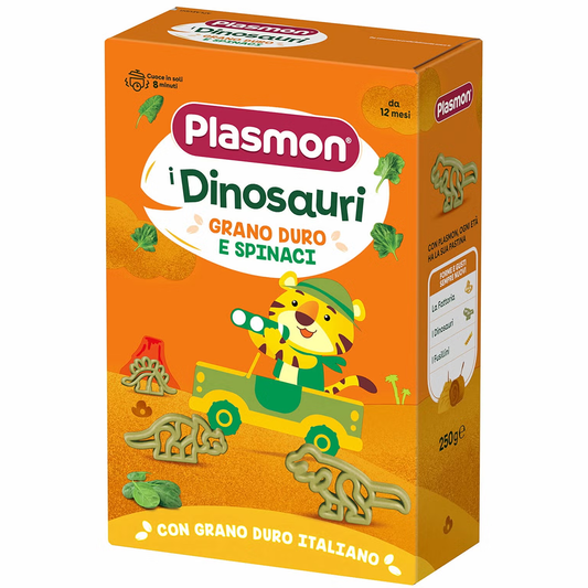 Plasmon Pastina Dinosauri di Grano Duro E Spinaci 250 gr