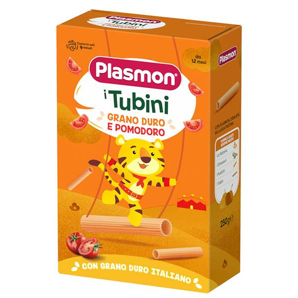 Plasmon Pastina Tubini di Grano Duro E Pomodoro 250 gr