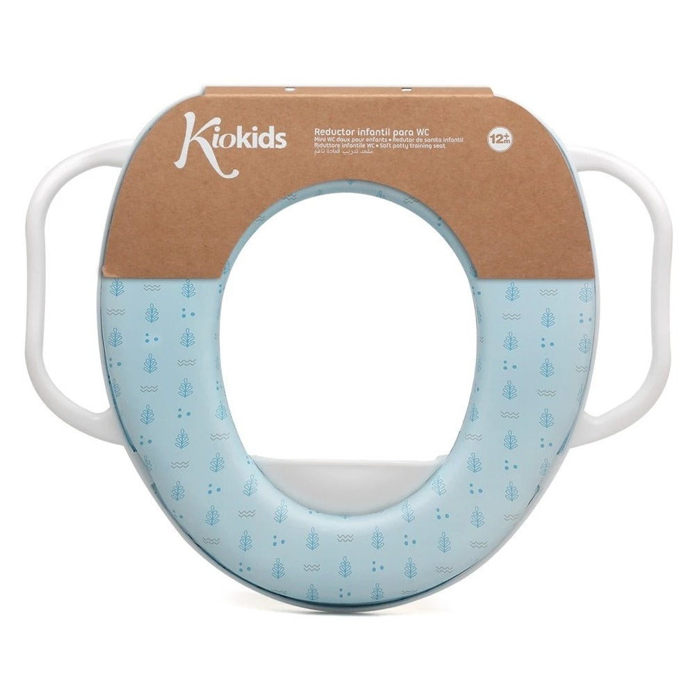 Kiokids Riduttore WC Con Maniglie Azzurro