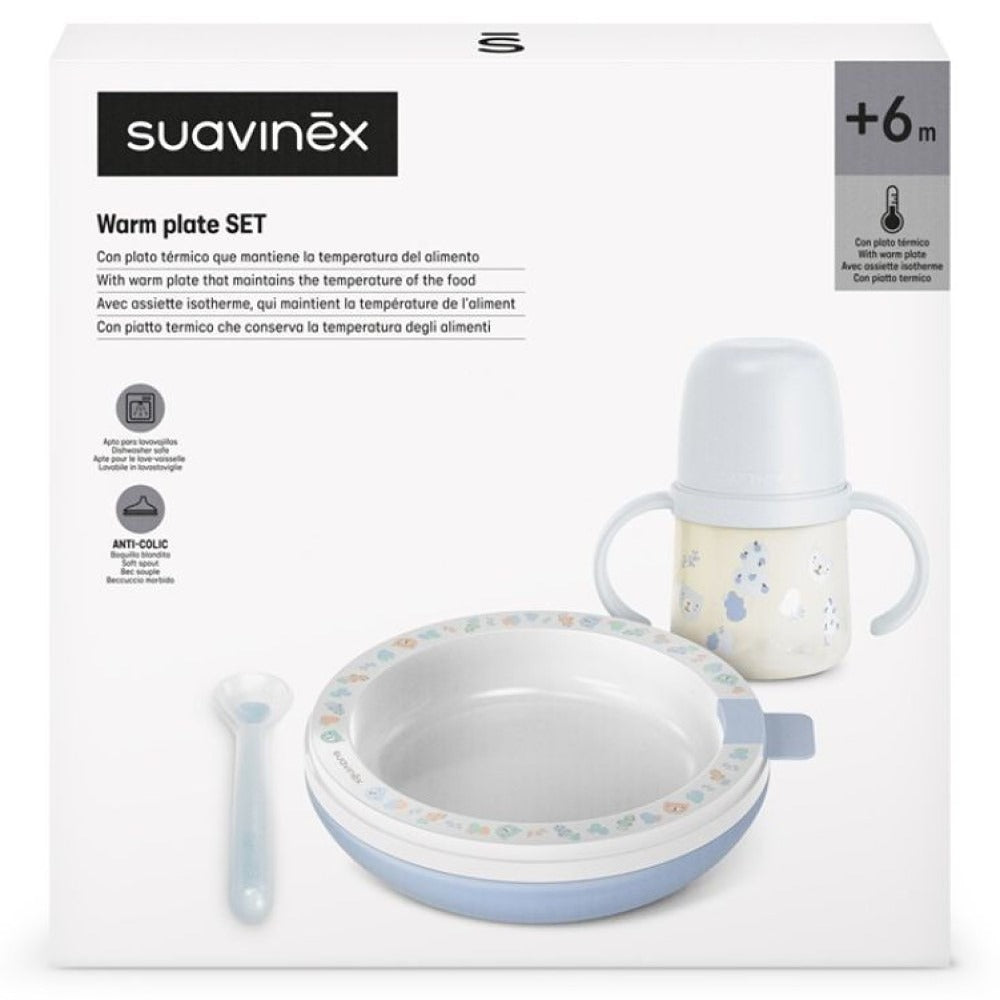 Suavinex Wild & Free Set Pappa Calda Azzurro