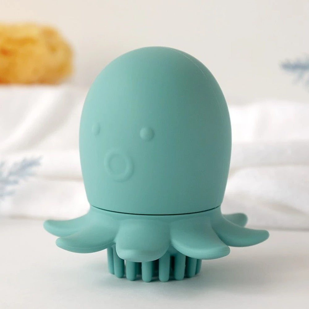 Kiokids Spazzola Massaggiatore Shampoo In Silicone