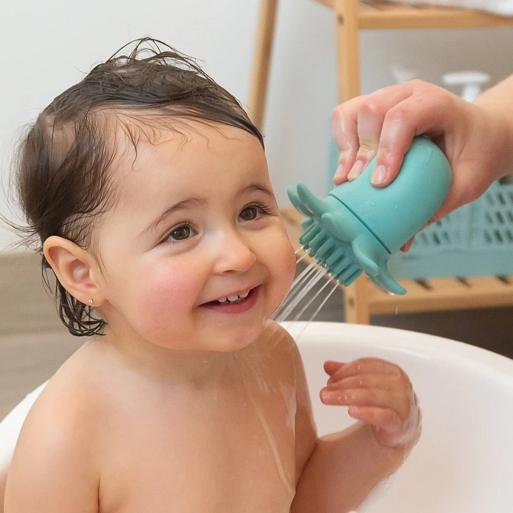Kiokids Spazzola Massaggiatore Shampoo In Silicone