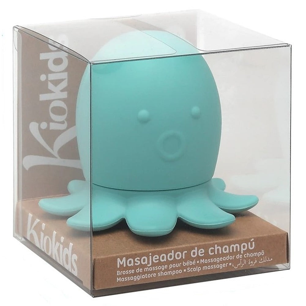 Kiokids Spazzola Massaggiatore Shampoo In Silicone