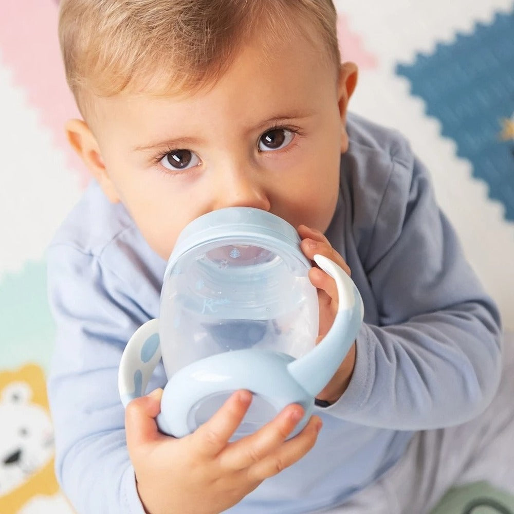 Kiokids Tazza Apprendimento Azzurro 270 ml
