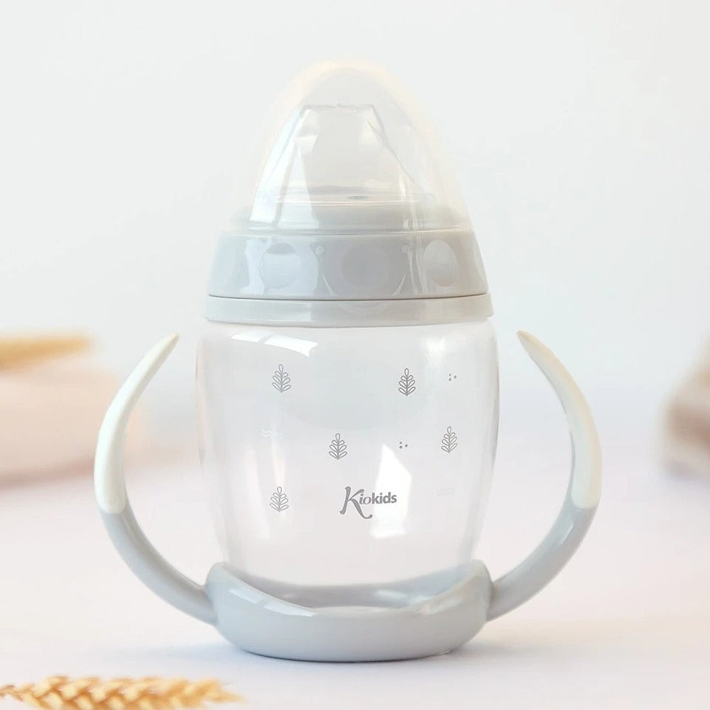 Kiokids Tazza Apprendimento Grigio 270 ml