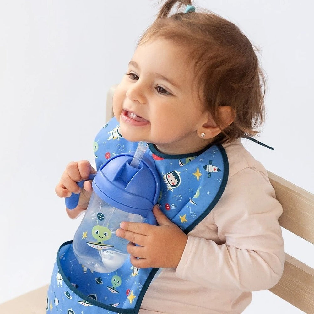 Kiokids Tazza Di Apprendimento Con Manici Blu 300 ml