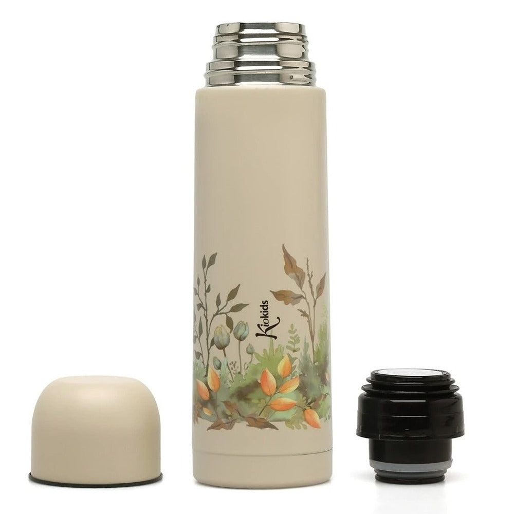 Kiokids Thermos Per Liquidi Acciaio Inox Beige 500 ml