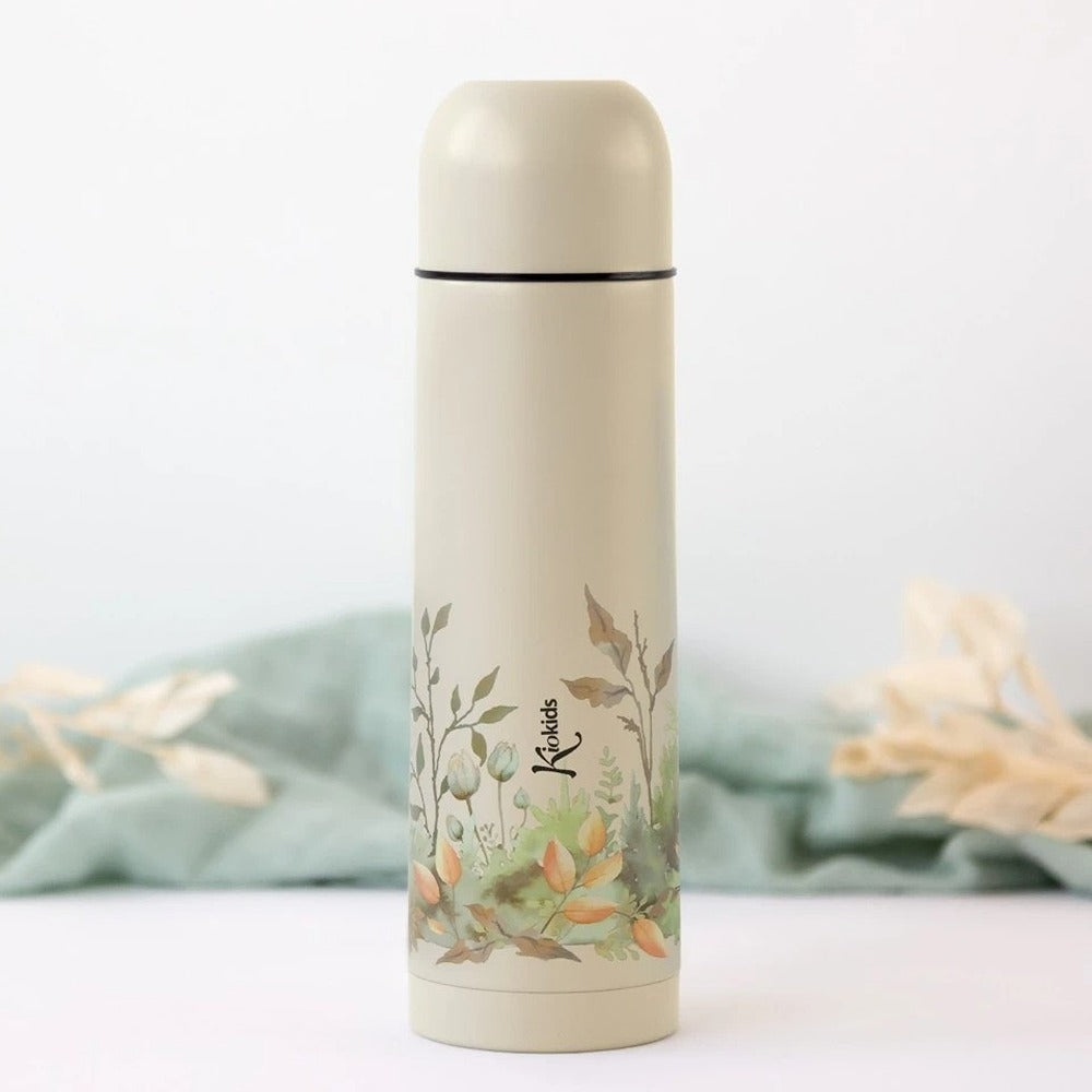 Kiokids Thermos Per Liquidi Acciaio Inox Beige 500 ml